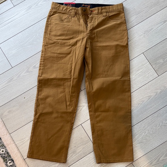 Realtree Men's Canvas Work Pants - Picture 3 of 6